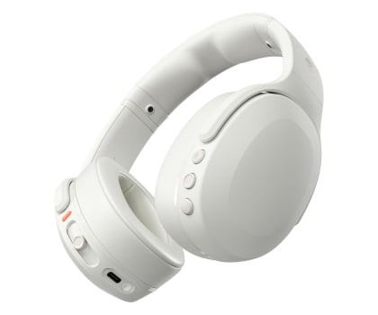 Słuchawki bezprzewodowe Skullcandy Crusher Evo Bone/Orange Glow